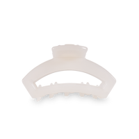 Open Hair Clip | Tiny | Coconut White