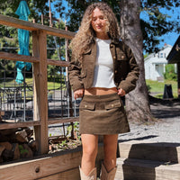 Inside Scoop Mini Skirt