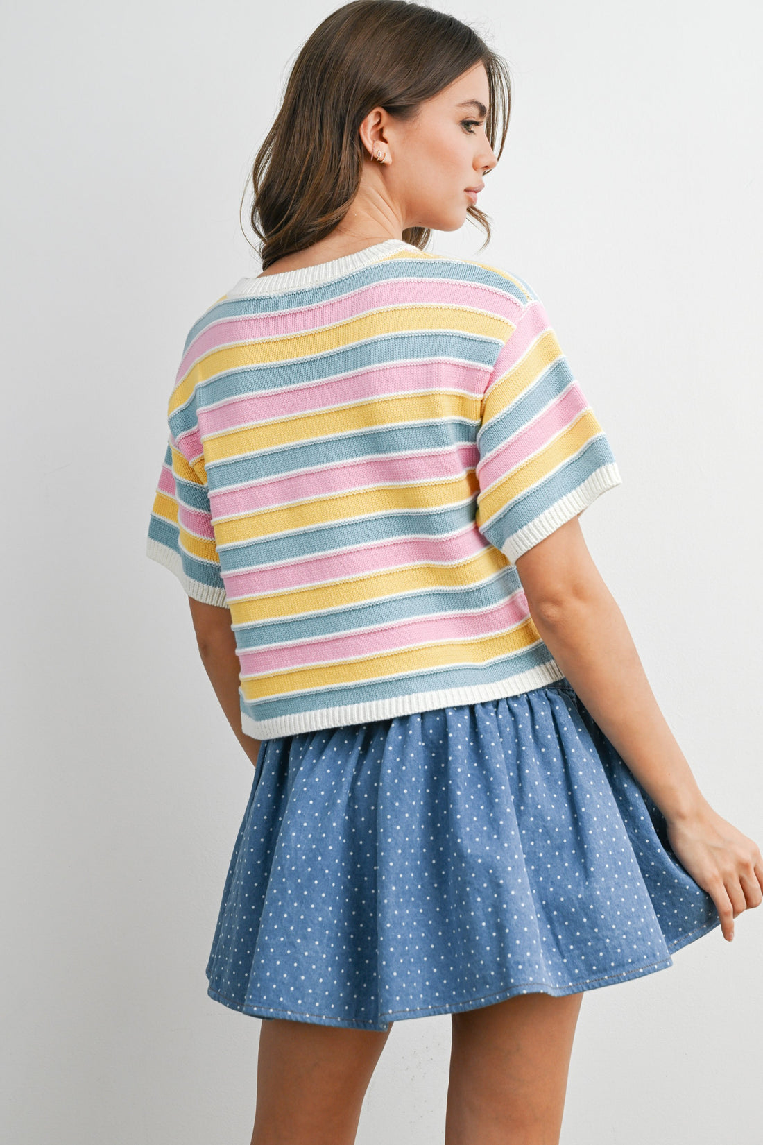 Bubblegum Knit Top