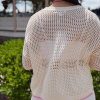 Citrus Mesh Sweater