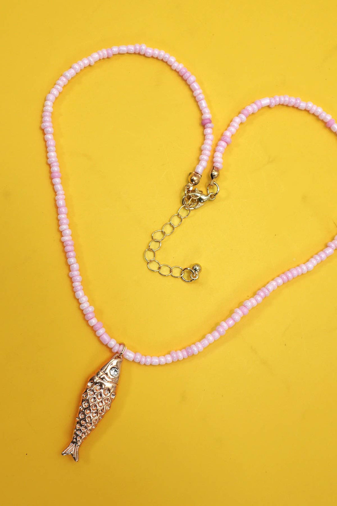 Beaded Fish Necklace