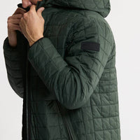 Light Quilted Hooded Puffer Jacket