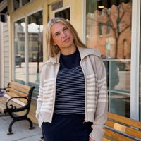 Kovac Cropped Sweater Jacket