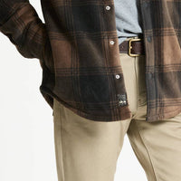 Sherpa Bonded Plaid Overshirt