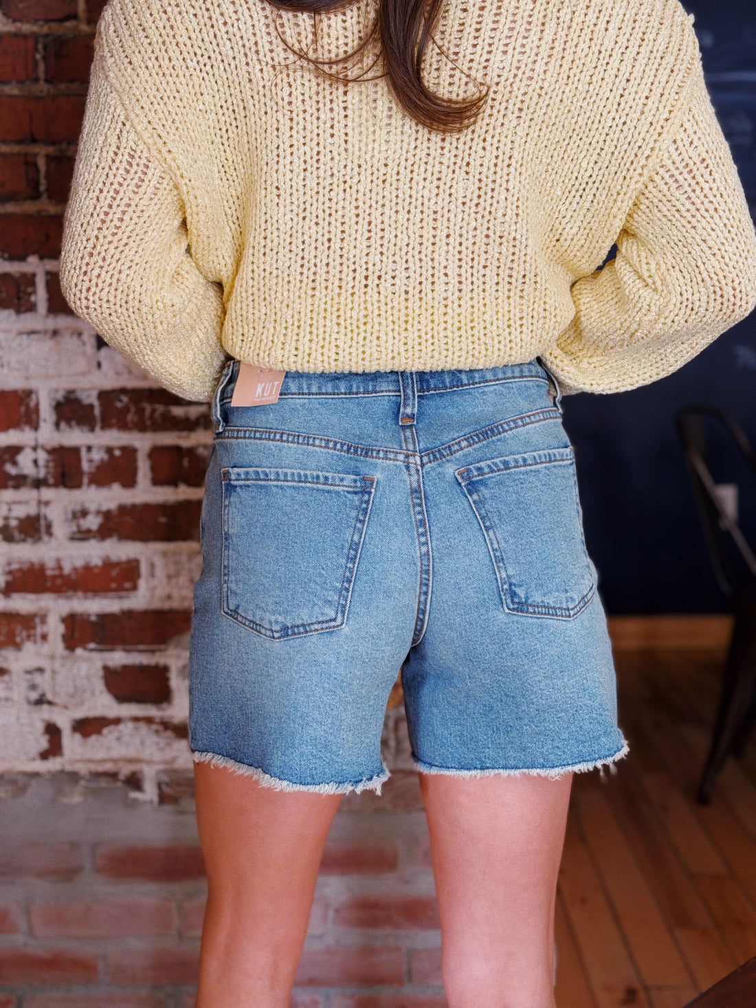 Jane High Rise Long Short: Whiz