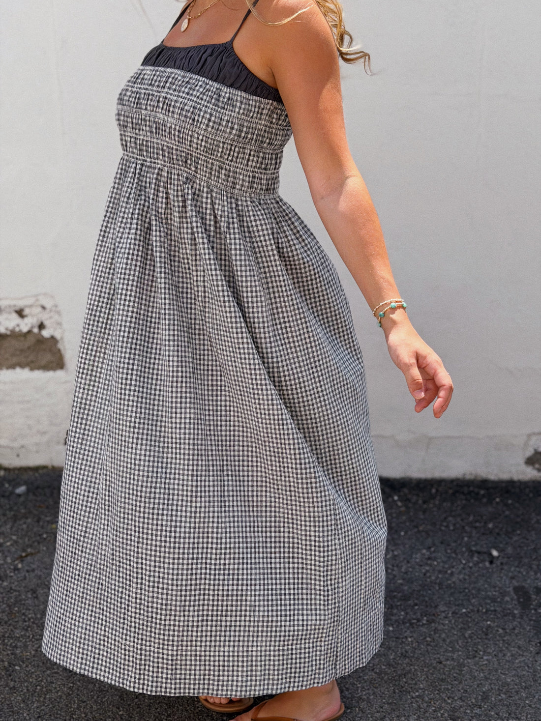 Lucy Gingham Dress