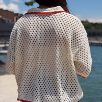 Urban Vibe Crochet Sweater Top