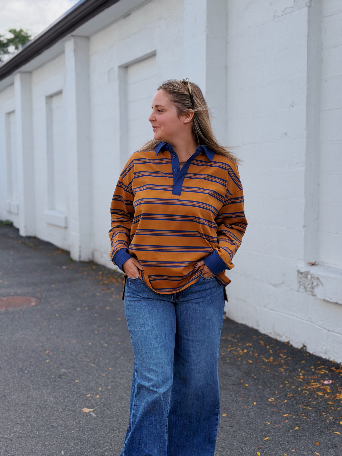 Pia Striped Rugby