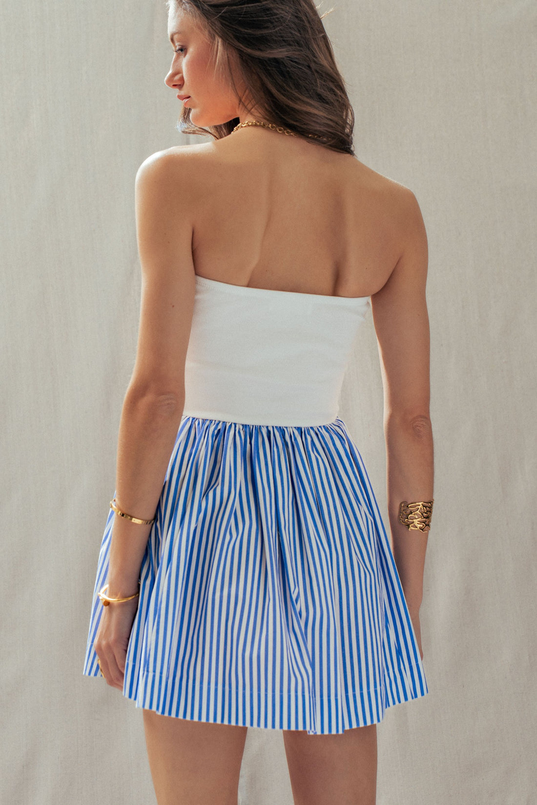 Seaside Whisper Mini Dress