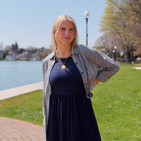 Seaport Gingham Button Up