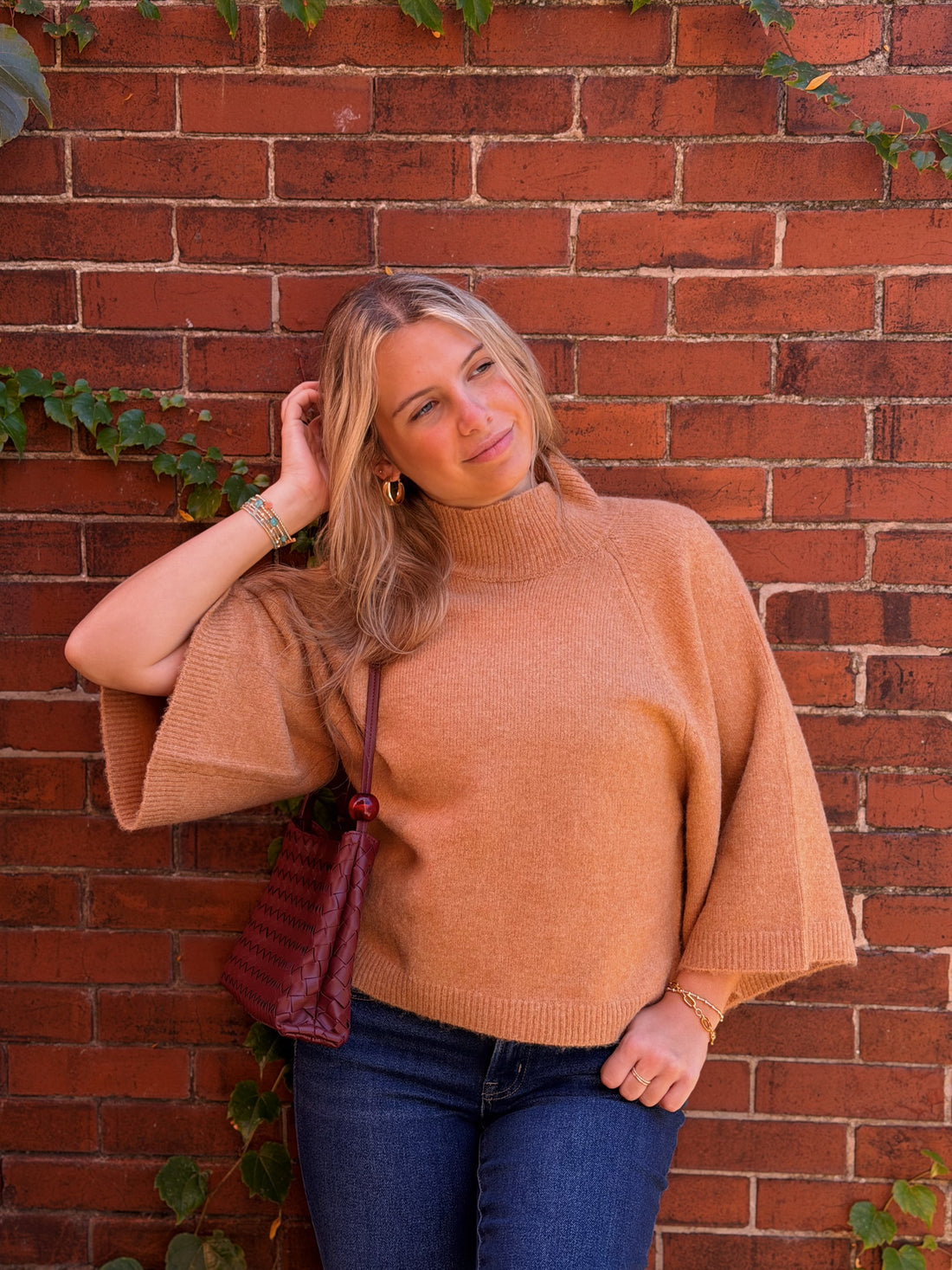 Zinnia Turtleneck Sweater