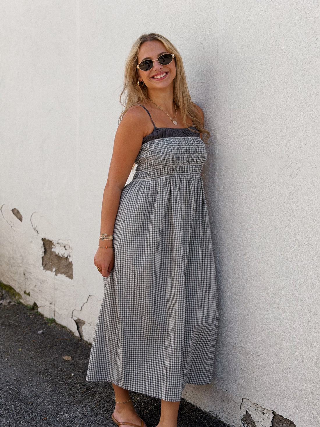Lucy Gingham Dress