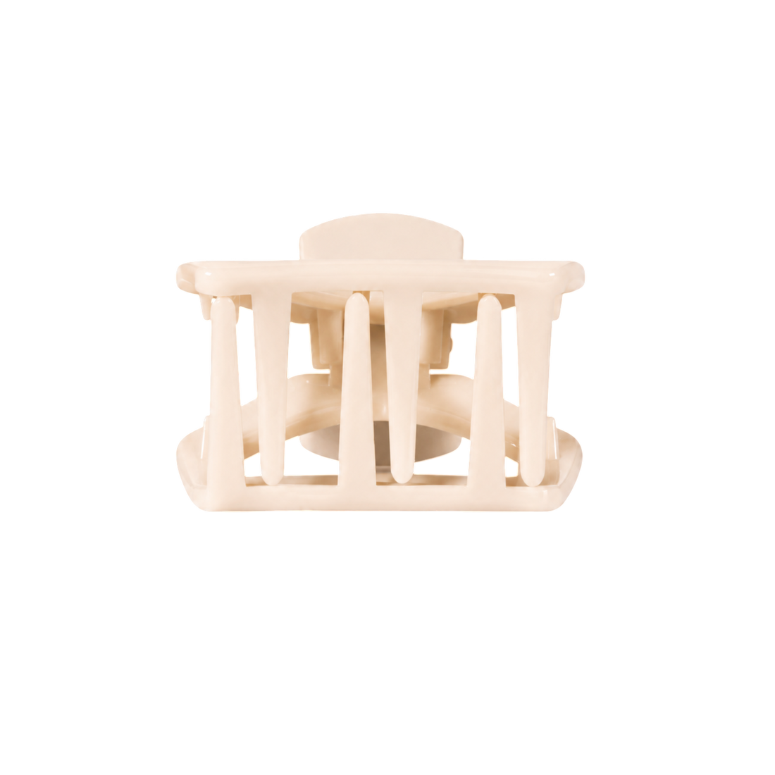 Open | Almond Beige | Petite Claw Clip