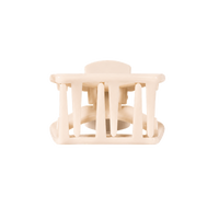 Open | Almond Beige | Petite Claw Clip