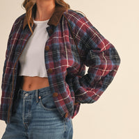 Mulberry Plaid Jacket