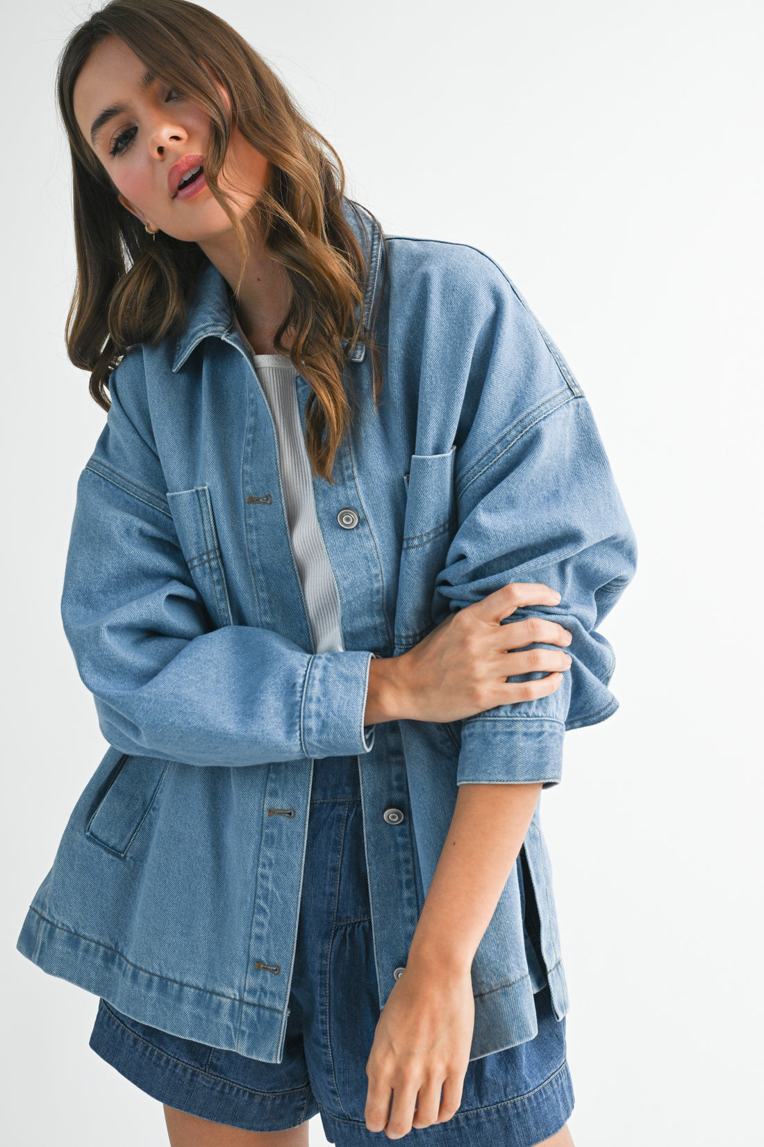 Denim Utility Jacket
