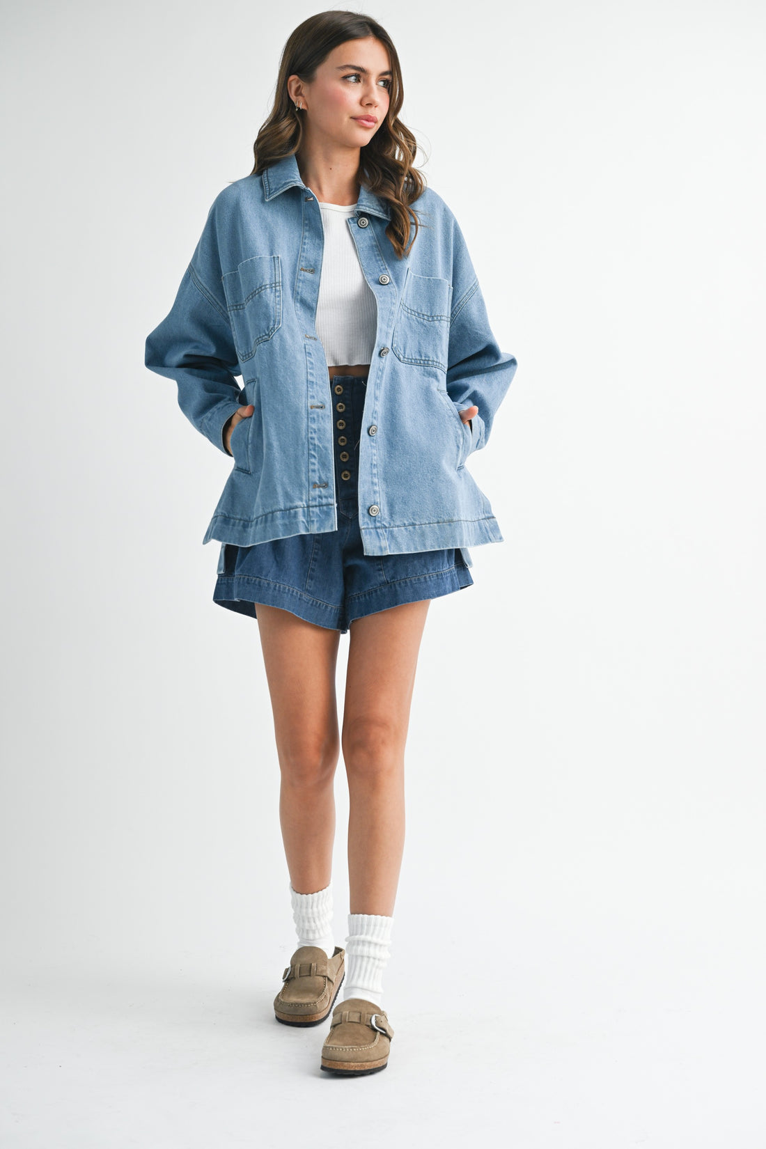 Denim Utility Jacket