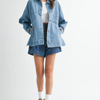 Denim Utility Jacket