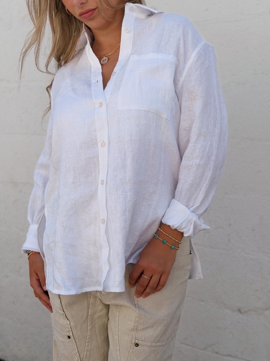 Lorelai Linen Button Down