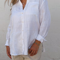 Lorelai Linen Button Down