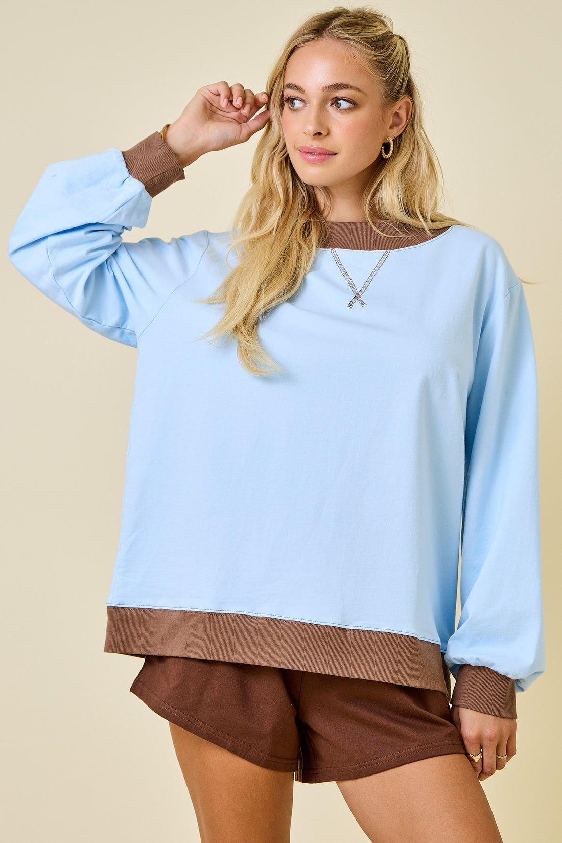 Flynn Colorblock Sweatshirt