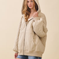 Quilted Hoodie Jacket