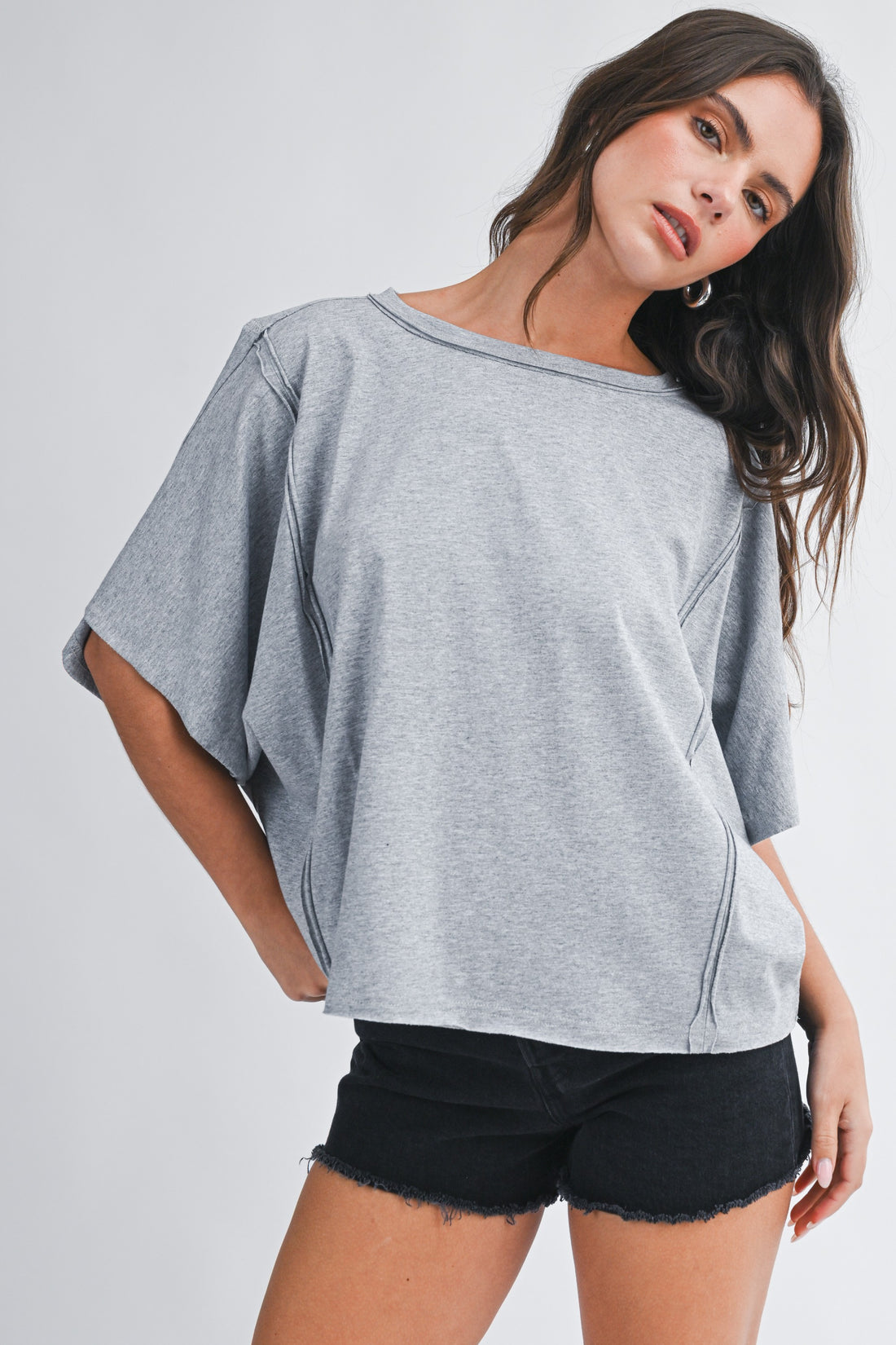 Boxy Dolman Tee