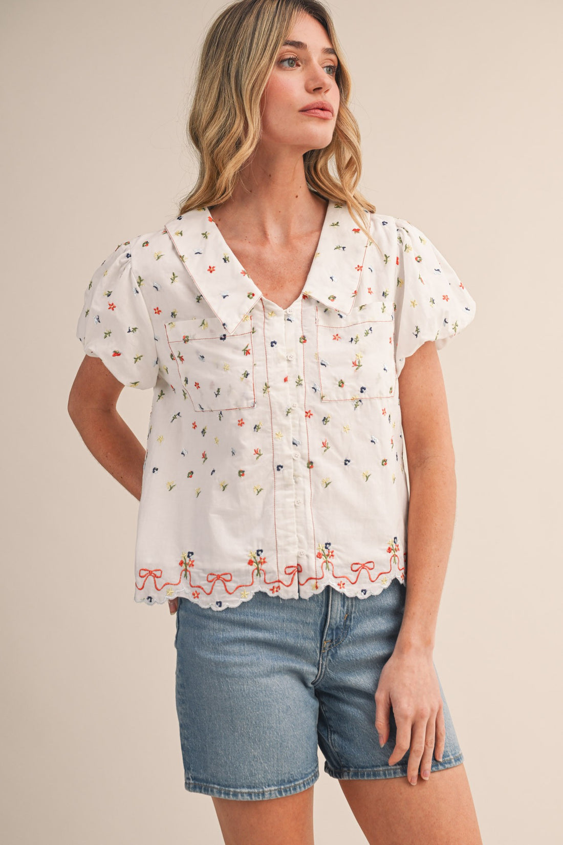 Tatum Floral Top