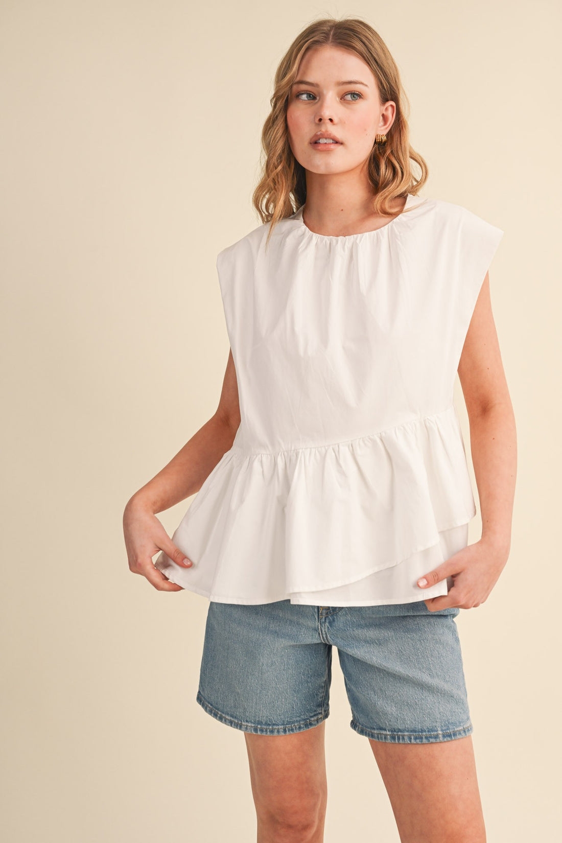 Sawyer Ruffle Tank