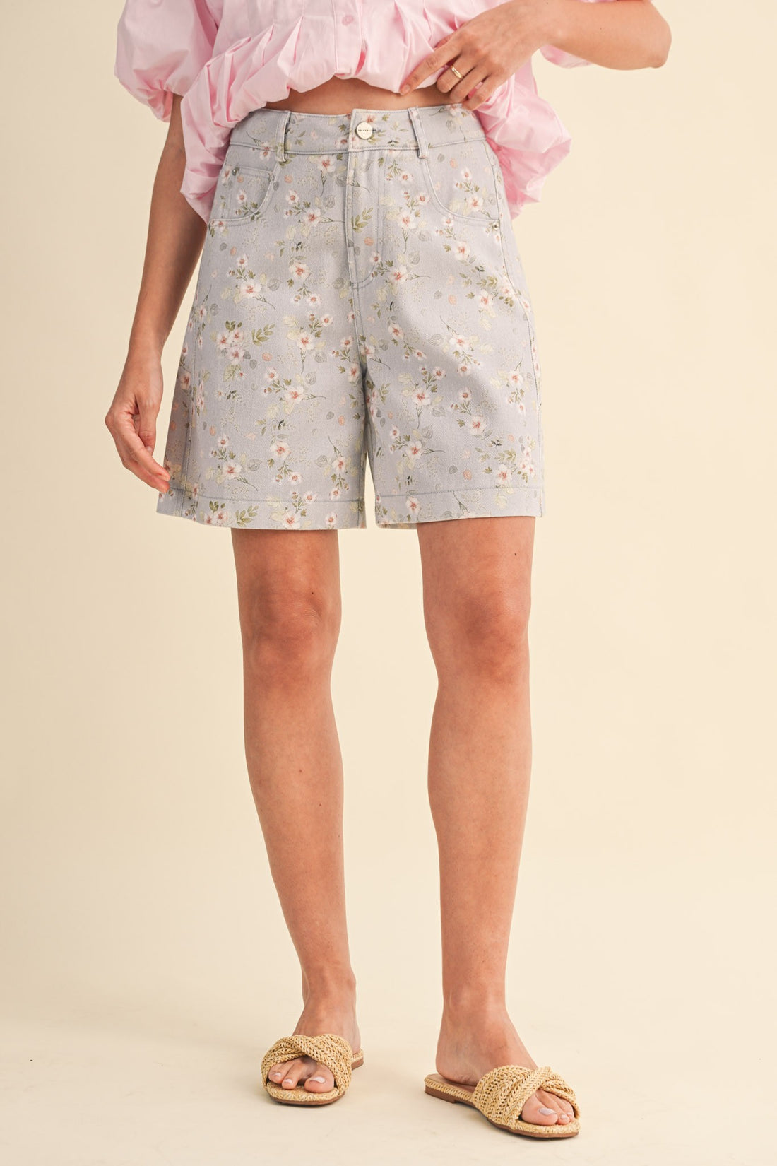 Charlie Floral Bermuda Shorts