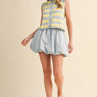 Rory Bubble Hem Skort