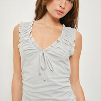 Ben Stripe Ruched Tank