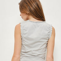 Ben Stripe Ruched Tank