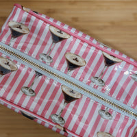 Clear Coat Toiletry Dopp Kit