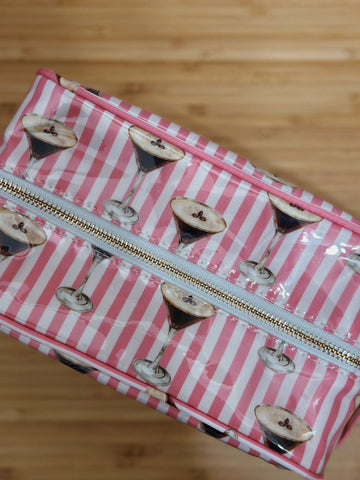 Clear Coat Toiletry Dopp Kit