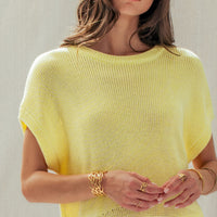 Sunlit Sweater Top