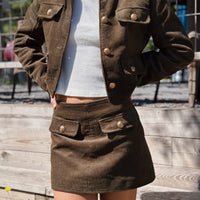 Inside Scoop Mini Skirt