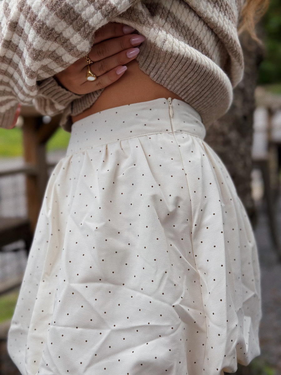 Blair Polka Dot Bubble Skirt