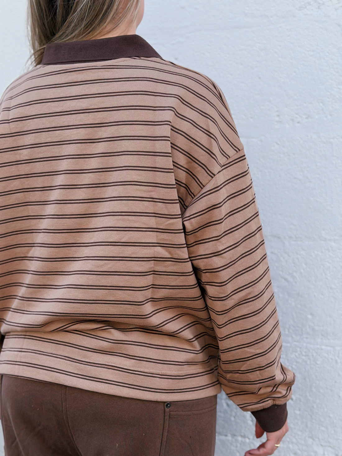 Jovie Striped Polo Shirt