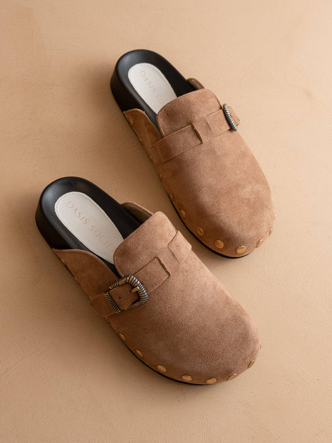 The Toni Studded Buckle Clog
