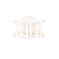 Open | Coconut White | Petite Claw Clip