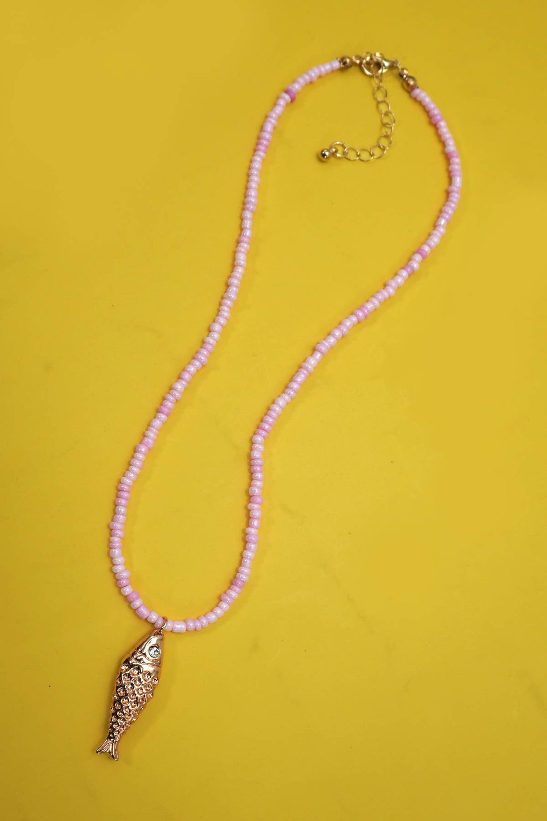 Beaded Fish Necklace
