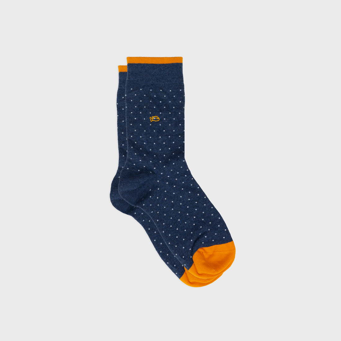 Combed cotton socks square - Starry night