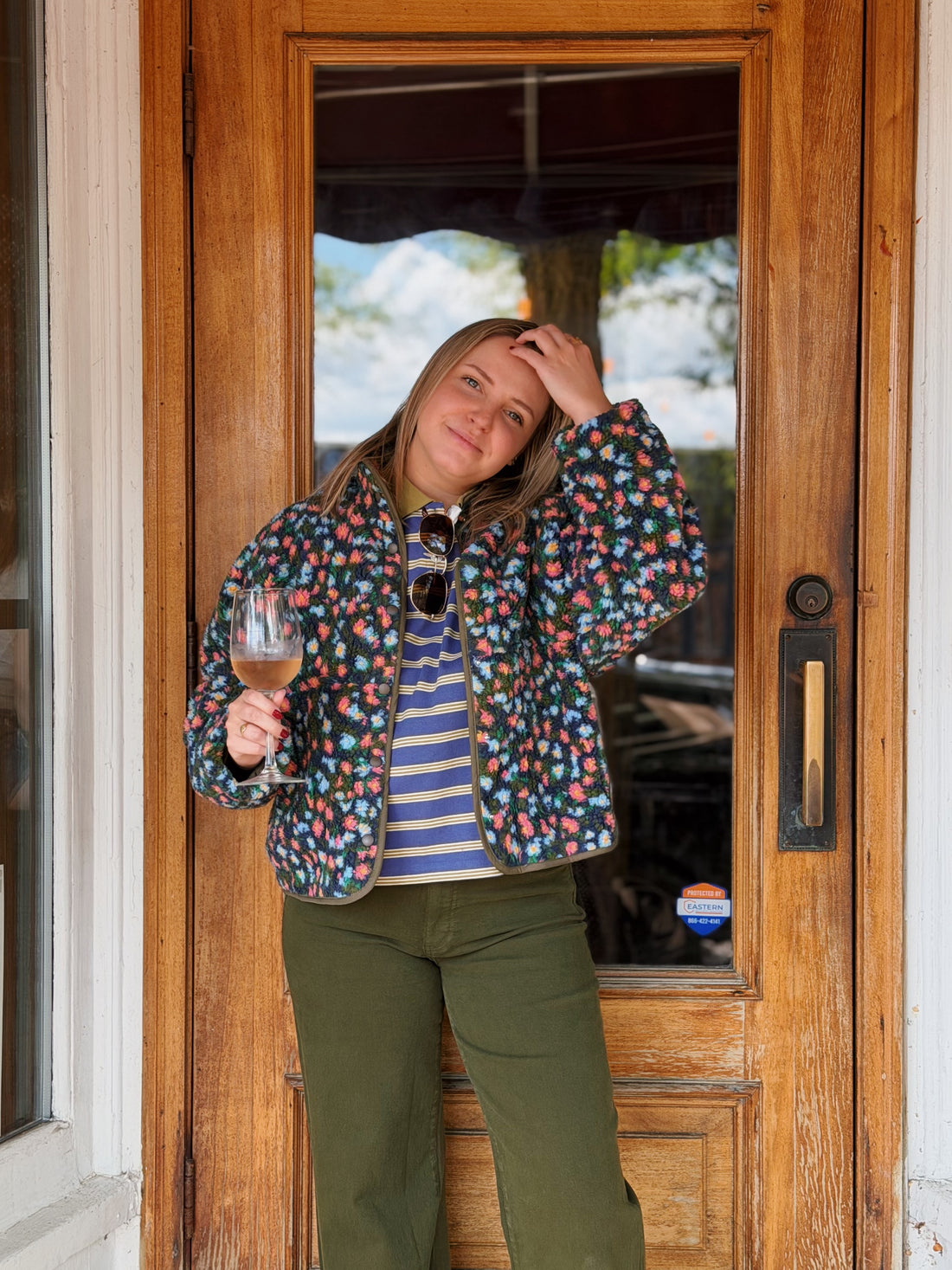 Aster Floral Fleece Jacket