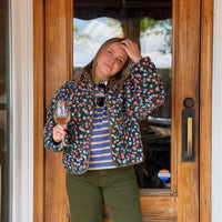 Aster Floral Fleece Jacket