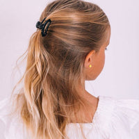 Open Hair Clip | Tiny | Jet Black