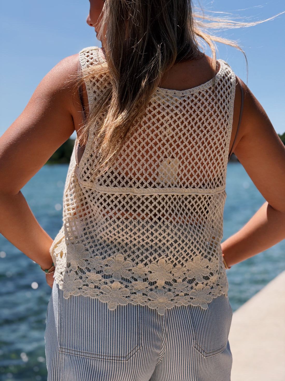 Rio Crochet Tank