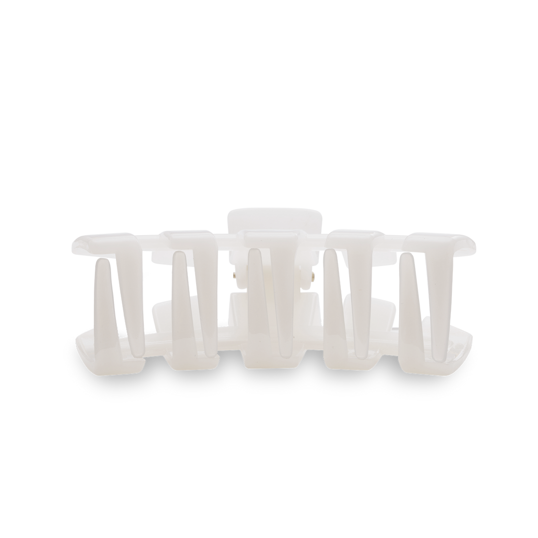 Classic Hair Clip | Medium | Coconut White