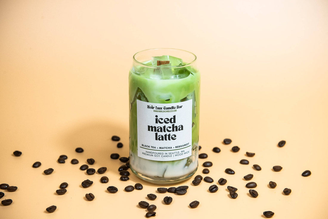 Iced Matcha Latte Coffee Candle