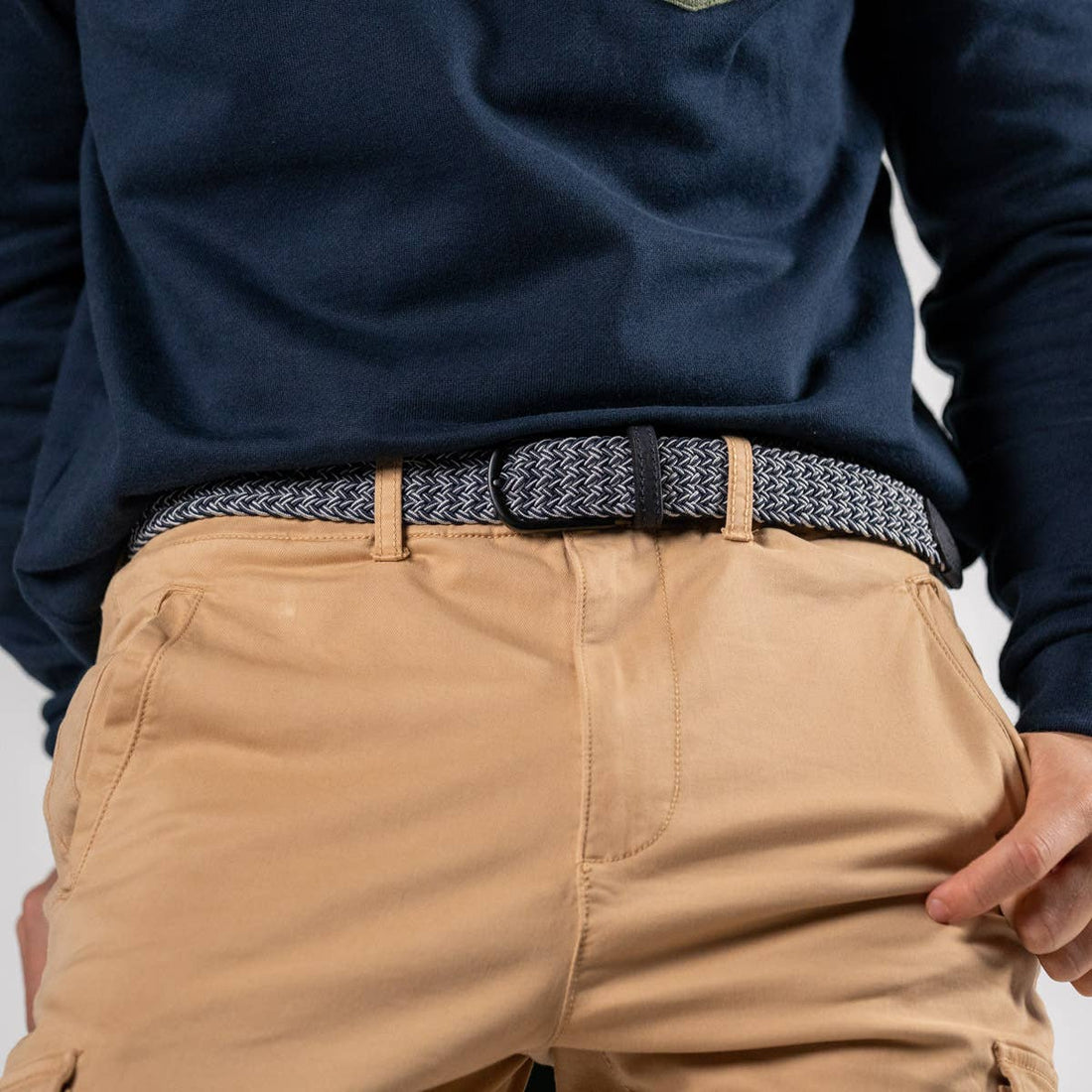 Nazaré Elastic Braided Belt
